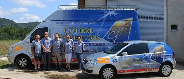 Les "plus" de la société CÔTIÈRE FERMETURES