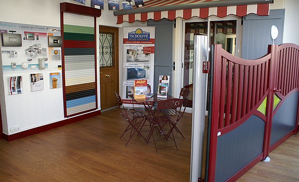Le show-room de MDP : Installateur de portails alu à Soissons (02-Aisne)