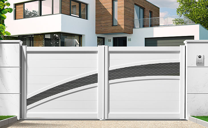 Portail moderne design