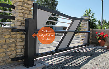 Motorisation pour portail coulissant