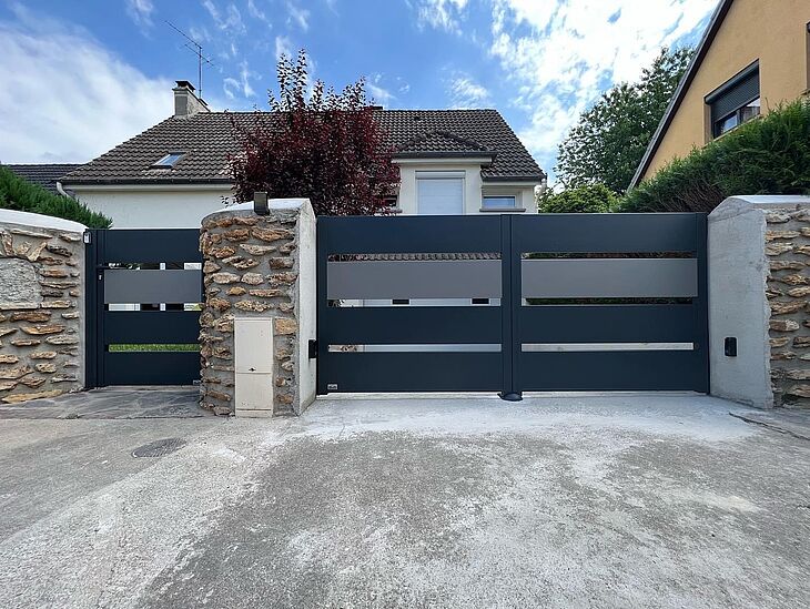Installateur de portail alu en France