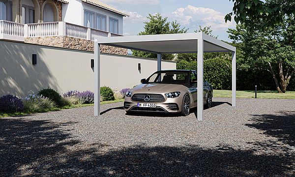 Les carports autoportants
