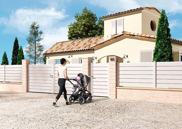 Portail alu sur mesure